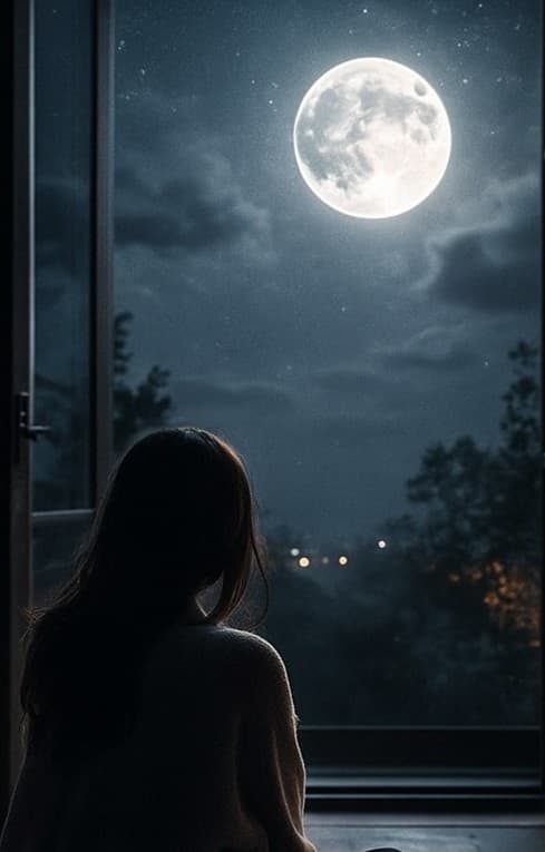 ماه ، شاهد عشق ما بود..💔🥲